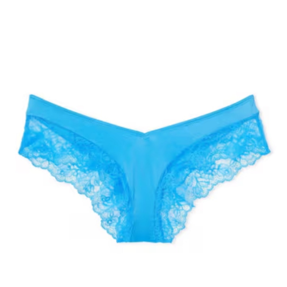 Victoria's Secret Vibrant Blue Lace Panty